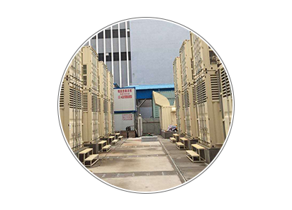 临时小型电站架设